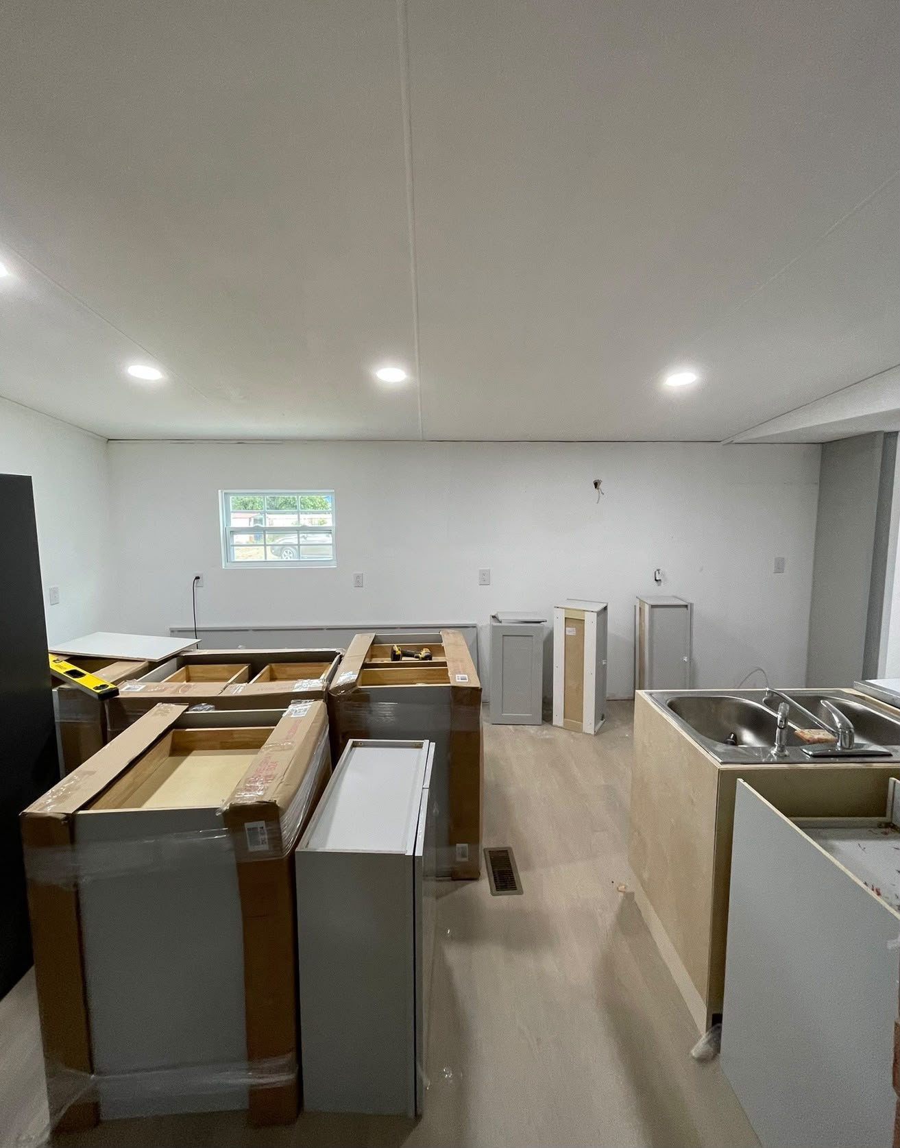 Cabinet installation by SPM Home Renovation