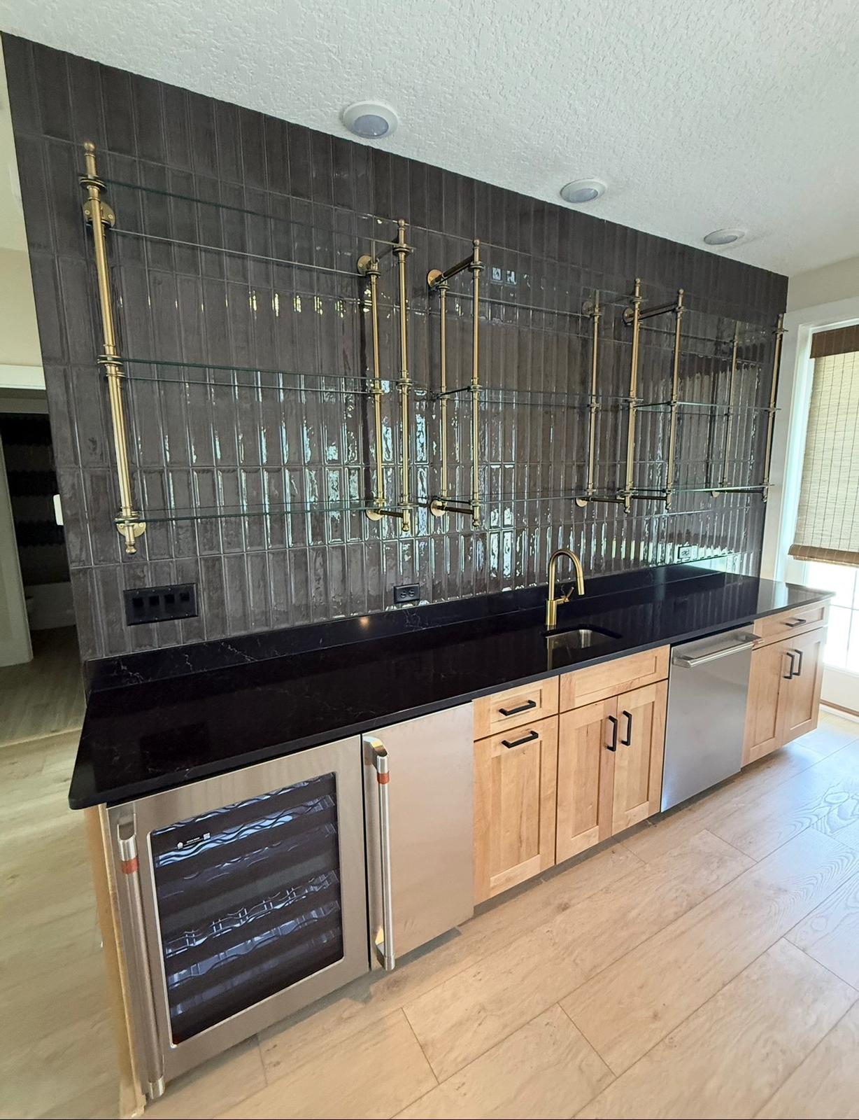 Kitchen wet bar remodel by SPM Home Renovation